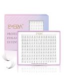 EMEDA 8D 0.07 C Mix 8-14mm Premade Fans Eyelash Extensions - Pointy Base Thin Base - Stable C Curl - Volume Lash Extensions - Buy Online on SooperMarket.com