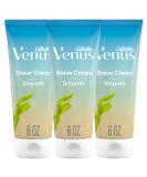 Gillette Venus Smooth plus Olay Shaving Cream for Women 3 Count 6 oz - Buy Online on SooperMarket.com