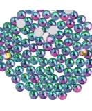 Beadsland 1440 pieces flat back rhinestones nail crystals rhinestones for nails green volcano SS20 (4.6-4.8mm) green volcano SS20/1440pcs - Buy Online on SooperMarket.com