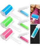 JJQHYC 6 pcs Lint Rollers Washable Reusable Sticky Lint Roller for Removing Fluff Cat Hair Dog Hair from Clothes - Buy Online on SooperMarket.com