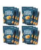 ParmCrisps Original 100% Real Parmesan Cheese - Keto, Low Carb, High Protein Snacks | 12 Pack (1.75 Oz Each) - Buy Online on SooperMarket.com