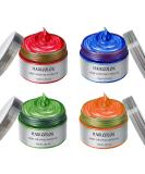 Kids Temporary Hair Color Wax Set - Perfect Gift for Girls, Ages 4-9 | Cosplay, Birthday Parties, Halloween, Christmas - 4 Colors (Red, Orange, Blue, Green) - Buy Online on SooperMarket.com