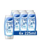 Duschdas 3-in-1 Shower Gel & Shampoo Sports Cold Shower - Limited Edition with Sea Salt & Lemongrass Scent | 6 x 225ml Pack - International Shipping Available - Buy Online on SooperMarket.com