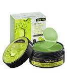Green Gold Collagen Under Eye Mask (60 Pcs) - Hydrating Gel Pads for Dark Circles, Puffiness & Wrinkles - 30 Pairs Under Eye Patches for Men & Women - Beauty Skin Care Treatment - Buy Online on SooperMarket.com