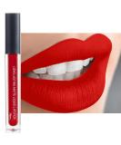 Mynena Orange Red Matte Liquid Lipstick - Long Lasting, Waterproof, Gluten-Free | Glory - Buy Online on SooperMarket.com