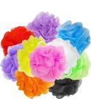 10 Pack Mesh Bath Sponges Soft Bath Shower Loofah Sponge Colorful Exfoliating Scrubber for Kids Women Men Body Wash Random Color - Buy Online on SooperMarket.com