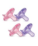 Philips Avent Soothie Pacifiers Pink/Purple 0-3 Months 4 Count (Pack of 1) - Buy Online on SooperMarket.com