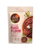 Desi Nutri Sprouted Ragi Flour | Ragi Powder | Ragi Malt | Ready to Cook Ragi Powder | Nachni Flour- 450 gms | High in Protein & Calcium - Buy Online on SooperMarket.com
