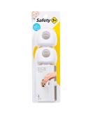 Safety 1st Parent Grip Door Knob Covers, White, One Size,4 Count (Pack of 1) (HS3260600) - Buy Online on SooperMarket.com