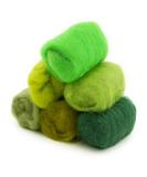 Woolbuddy Needle Felting Wool Roving Bag - Handmade Sheepwool Zero Waste Kit for Felting - Green Felting Supplies and Soap - Buy Online on SooperMarket.com