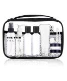 Empty Plastic Travel Bottles Containers - TSA Approved Toiletries Tubes Kit for Liquids - Carry-On Set for Women/Men - Buy Online on SooperMarket.com