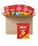 Cheez-It Cheese Crackers, Baked Snack Crackers, Office and Kids Snacks, Variety Pack, 38oz Case (42 Pouches) 1 Ounce (Pack of 42) - Buy Online on SooperMarket.com