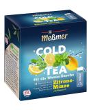 Messmer cold tea lemon mint |Submit your water with the lively taste |Without sugar |Without calories |Alternative to sugary drinks such as lemonade or juice |14 pyramid bag lemon mint 14 pyramid bags - Buy Online on SooperMarket.com