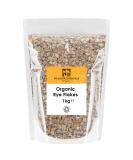 Organic Rye Flakes 1kg by Manor Springs Organic - Buy Online on SooperMarket.com