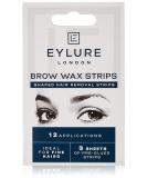 Eylure Taking Shape Eyebrow Shapers: Pre-Cut Cold Wax Strips - Buy Online on SooperMarket.com