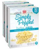 JOLLY TIME Natural Mini's Microwave Popcorn Bags - Gluten Free, Butter Flavor - 3 Pack, 10 Count Boxes - Single Serving Snack Size - Buy Online on SooperMarket.com