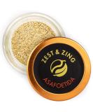 Asafoetida Hing (Perfectly Ground) 30g Spice Jar - Premium Spices by ZEST & ZING. Fresher Convenient Stackable Spice Jars. Asafoetida powder Fenugreek seed powder - Buy Online on SooperMarket.com