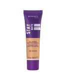 Rimmel London Stay Matte Full Coverage Foundation 202 Sun Beige - 1 fl oz | Oil-Control & Matte Finish - Buy Online on SooperMarket.com