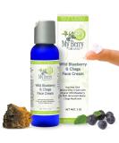 Wild Blueberry & Chaga Face Cream | Boost Skin Health with Natural Ingredients - International Shipping - Buy Online on SooperMarket.com