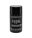 Toppik Hair Building Fibers 12g  Fill In Fine or Thinning Hair  Instantly Thicker Fuller Looking Hair  9 Shades for Men  Women Black - Buy Online on SooperMarket.com