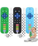 Wujun Silicone Bite Toy for Toddlers - Remote-Controlled BPA-Free Rings | Calming Relief Set (Black Green Blue) - Safe Durable & Dishwasher Friendly - Buy Online on SooperMarket.com