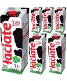 Laciate Red Milk 3.2% Fat UHT Milk1000 Mililiter x 6 Boxes - Buy Online on SooperMarket.com