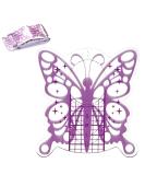 Pack of 120 Self-Adhesive Butterfly Nail Stencils - Silver Purple Gel Nail Modeling Stencils for Stunning Designs - Buy Online on SooperMarket.com