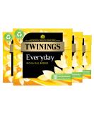 Twinings Everyday Tea | Classic Blend Rich & Well Rounded Black Tea | Multipack Bulk Buy 320 (4 x 80) Biodegradable Tea Bags Everyday 80 Count (Pack of 4) - Buy Online on SooperMarket.com