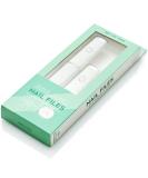 Malva Belle Best Crystal Glass Nail File Long Lasting Double Sided Tempered Glass File Professional Salon Manicure/Pedicure Filing Tool for Natural Nails - 2 Pack (3 mm) Clear X2 3mm - Buy Online on SooperMarket.com