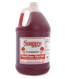 Snappy Strawberry Sno Cone Syrup, 128 Fl Oz - Buy Online on SooperMarket.com