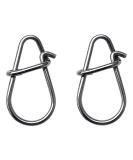 BRILISLE Crankbait Snaps & Snap Clips for Bass Lures - Stainless Steel Duolock Fast Snaps - 45LB Tensile Strength - 50PCS - Buy Online on SooperMarket.com