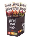 Wild West Beef Jerky - Variety Pack 12 x 35g (4 x Original 4 x Honey BBQ 4 x Jalapeno) Perfect Post Gym Meat Snack Mixed Flavour - Buy Online on SooperMarket.com
