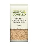 Minton & Donello - Organic Short Grain Brown Rice Nutty Flavor Ideal for Cooking 6 x 500g - Buy Online on SooperMarket.com