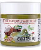 Buy SICANIA Pistachio & Coconut Vegan Sweet Cream | 100% Italian Dairy-Free Gluten-Free Non-GMO - Perfect for Desserts Pastries & More - 200g Shipping Worldwide - Buy Online on SooperMarket.com