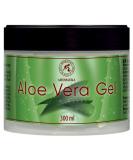 Aloe Vera Gel 300ml - Moisturizer for Face Hair & Body - Soothing Cooling Gel for All Skin Types - Perfect for Dry Skin & Shaving - Buy Online on SooperMarket.com