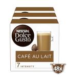 NESCAF Dolce Gusto Caf au Lait with creamy milk foam pack of 3 (3x16 capsules) Caf au Lait 16 pieces (pack of 3) - Buy Online on SooperMarket.com
