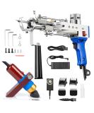 Rug Tufting Gun with Carpet Trimmer Kit - BESGEER-Rug-Tuft-Gun-with-Tufting-Shears  2 in 1 Cut & Loop Pile Carpet Gun and Carpet Carving Clippers  Rug Maker Machine Starter Kit for Beginners (Blue) B Blue - Buy Online on SooperMarket.com