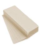 Whaline Natural Muslin Wax Strips - 100 Pre-Cut Cotton Strips for Body & Facial Hair Removal - Large Waxing Strips for Women & Men - Arms, Legs - 2.8 x 7.9 Inch - Buy Online on SooperMarket.com