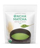 Encha Ceremonial Grade Matcha Green Tea Powder - Organic Japanese Matcha Tea From Uji, Japan - 30g/1.06oz, First Harvest - Pack of 1 - Buy Online on SooperMarket.com