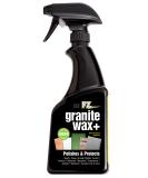 Granite Wax Plus - Streak-Free Granite Cleaner & Polish Hard Water Stain Remover | 16 oz Kitchen & Bathroom Cleaner with Carnauba Wax & Banana Scent - Buy Online on SooperMarket.com