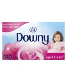 Downy Dryer Sheets Laundry Fabric Softener, April Fresh, 240 count - Buy Online on SooperMarket.com