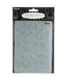 Darice 1217-63 Damask Embossing Folder - 5 x 7-Inch Clear | High-Quality Embossing Tool - Buy Online on SooperMarket.com