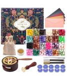 CHUHUAYUAN Wax Seal Stamp Kit with Gift Box  24 Colors and 624 Pcs Wax Seal Beads with Wax Seal Stamp  Sealing Wax Warmer  Wax Seal Metallic Pen and Envelope  Wax Seal Kit for Gift and Decoration - Buy Online on SooperMarket.com