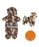 DKDDSSS Dog Waterproof Coat Dog Hooded Breathable Pet Lightweight Rain Jacket Dog Rain Poncho With Reflective Strip Harness Hole Four Legs For Small to Medium Dog Corgis Dachshund(L) - Buy Online on SooperMarket.com