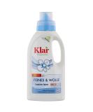 Clearly fine & wool without fragrance 500 ml I Environmentally friendly fine detergent for allergy sufferers I for sensitive natural fibers I Sufficient for approx. 50 washes I free of synthetic fragrance and dyes - Buy Online on SooperMarket.com