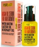 Moroccan Argan Oil Hair Serum with Keratin - Heat Protectant Treatment for Women and Men - Anti Frizz Styling Product and Hair Straightener - For Curly, Wavy and Frizzy Hair - Buy Online on SooperMarket.com