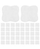 40 Pieces Hydrogel Soothing Gel Nipple Pads - Reusable Breastfeeding Nursing Pads for Sore Nipples Relief | International Shipping - Buy Online on SooperMarket.com