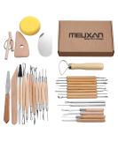 Meuxan 30PCS Pottery Tools Clay Sculpting Set - Complete Set for Sculptors - Buy Online on SooperMarket.com