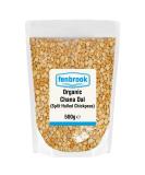 Organic Chana Dal (Split Hulled Chickpeas) 500g | Certified Organic by Fenbrook Organic - Buy Online on SooperMarket.com