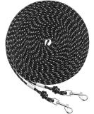 SCIROKKO Reflective Cat Leash - 30ft Escape Proof Durable Walking Lead for Kittens, Puppies, Rabbits - Black - Buy Online on SooperMarket.com